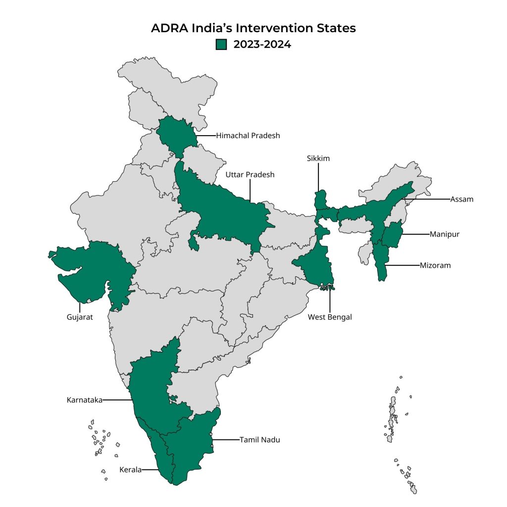 ADRA India | Where We Work